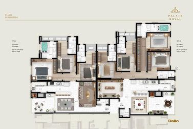 Apartamento &agrave; venda - 161m&sup2; - Perequ&ecirc;