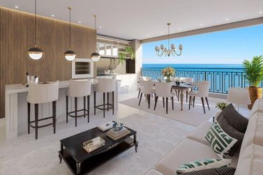 Apartamento &agrave; venda - 206m&sup2; - Perequ&ecirc;