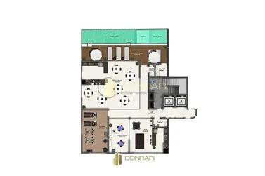 Apartamento &agrave; venda - 93m&sup2; - Meia Praia