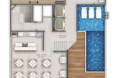 Apartamento &agrave; venda - 60m&sup2; - 