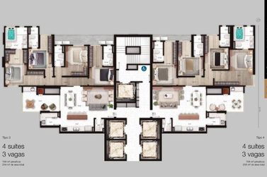 Apartamento &agrave; venda - Centro