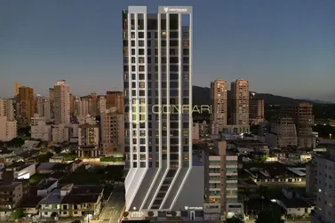 Apartamento &agrave; venda - 45m&sup2; - Meia Praia