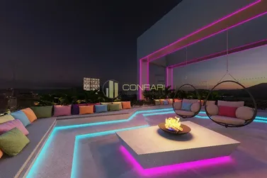 Apartamento &agrave; venda - 45m&sup2; - Meia Praia