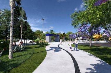 Prefeitura de Garuva inicia obras de parque linear