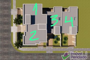 Casa &agrave; venda - 94m&sup2; - Centro