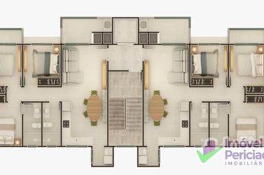 Apartamento &agrave; venda - 91m&sup2; - Itapema do Norte