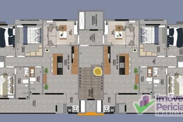 Apartamento &agrave; venda - 97m&sup2; - Itapema do Norte