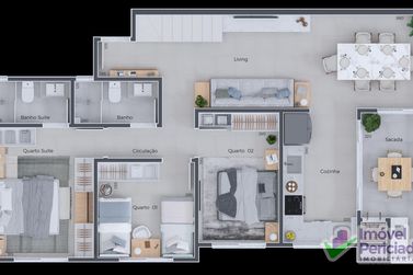 Apartamento &agrave; venda - 181m&sup2; - Rainha
