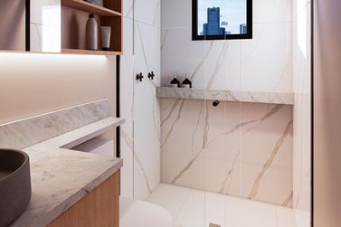 Apartamento &agrave; venda - 60m&sup2; - Centro