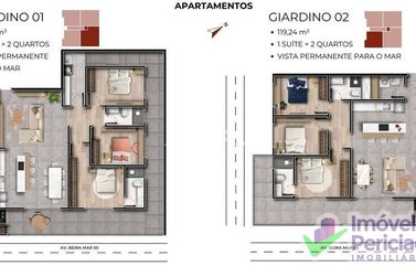 Apartamento &agrave; venda - 112m&sup2; - Pontal do Norte