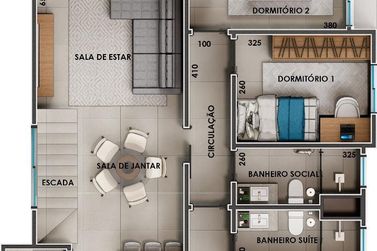Apartamento &agrave; venda - 220m&sup2; - Rainha