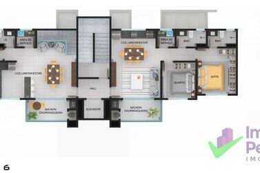 Apartamento &agrave; venda - 75m&sup2; - Itapema do Norte