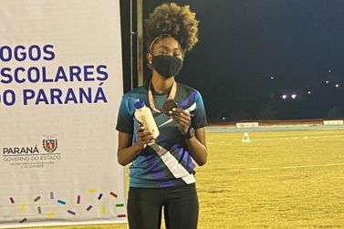Estudante jacarezinhense obtém 3º lugar nos Jogos Escolares do Paraná