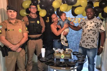 Presença policial marca festa de aniversário de 01 ano no Norte Pioneiro