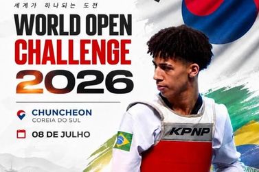 Atleta do Norte Pioneiro disputa competi&ccedil;&atilde;o de Taekwondo na Coreia do Sul
