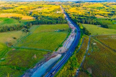 EPR Litoral Pioneiro inicia novos desvios na BR-153 para obras de viadutos