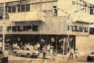 ​Inaugura&ccedil;&atilde;o das Casas Felipe marcou o com&eacute;rcio de Jacarezinho nos anos 80
