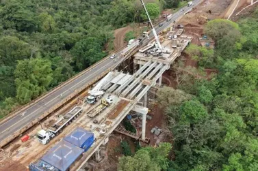Nova ponte sobre o Rio Ub&aacute; entra na fase final de obras em Jacarezinho