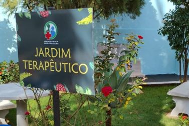 Jardim terapêutico da Santa Casa de Lins foi inaugurado 