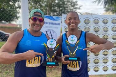Thallis Luiz Souza Ramos e Carlos Cesar vencem torneio de Beach Vôlei em Lins