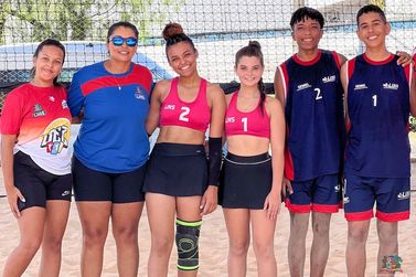 Equipes de vôlei de praia de Lins se destacam nos Jogos Abertos da Juventude 