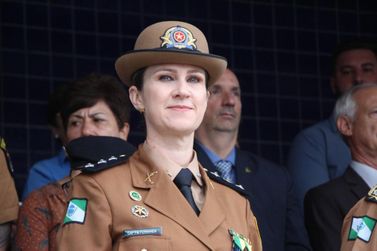 Conheça a primeira mulher a comandar o Colégio da Polícia Militar do Paraná