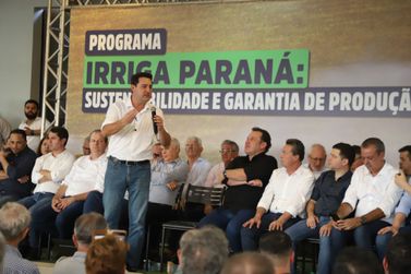 Programa estadual de irriga&ccedil;&atilde;o no campo &eacute; lan&ccedil;ado pelo governador na regi&atilde;o