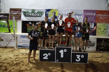 Conhe&ccedil;a os vencedores do torneio de futev&ocirc;lei da Paludo Arena