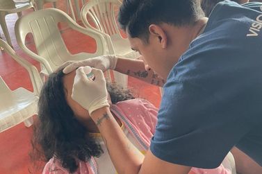 Quase 500 jovens passam por consultas oftalmol&oacute;gicas gratuitas em Loanda