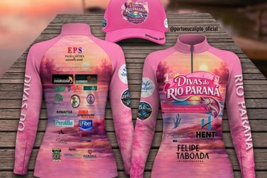 Organiza&ccedil;&atilde;o do Divas do Rio Paran&aacute; divulga camisa de pesca e bon&eacute; oficiais