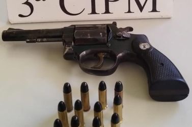 Homem &eacute; preso por posse irregular de arma de fogo em  Quer&ecirc;ncia do Norte