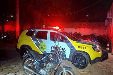 Moto com alerta de furto no Par&aacute; &eacute; apreendida em Loanda