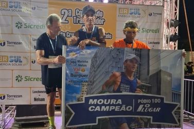 "N&atilde;o foi f&aacute;cil", diz corredor de Loanda ap&oacute;s conquistar 100&ordm; p&oacute;dio na carreira