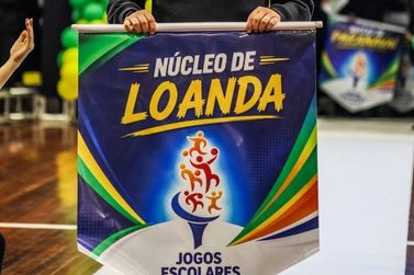 Estudantes de Loanda e regi&atilde;o disputam fase macrorregional dos Jogos Escolares 