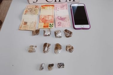 Jovem &eacute; preso por tr&aacute;fico de drogas em Quer&ecirc;ncia do Norte
