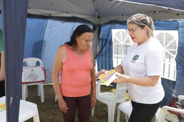 Prefeitura realiza Tenda da Saúde no Monterrey em parceria com Grupo Escoteiro