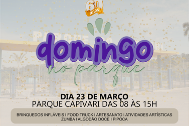 Louveira celebra 60 anos com estreia do &ldquo;Domingo no Parque&rdquo;