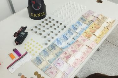 Guarda Municipal de Louveira realiza apreens&atilde;o de drogas com apoio do canil
