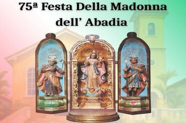 Louveira celebra 75&ordf; Festa della Madonna dell&rsquo;Abadia com programa&ccedil;&atilde;o extensa