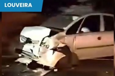 Acidente com tr&ecirc;s ve&iacute;culos causa lentid&atilde;o na Anhanguera