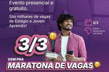 CIEE oferece 14 mil vagas em maratona presencial amanh&atilde;