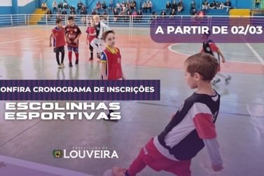Prefeitura abre inscri&ccedil;&otilde;es para escolinhas esportivas a partir de 2 de mar&ccedil;o