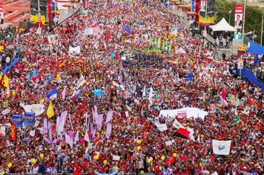 Movimentos defendem a vit&oacute;ria do Povo Venezuelano com a reelei&ccedil;&atilde;o de Maduro