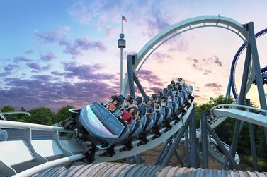 SeaWorld Orlando inaugura montanha-russa familiar Penguin Trek