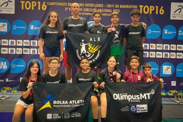 Atletas do badminton conquistam cinco medalhas no Campeonato Brasileiro