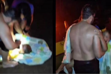 PM que estava de folga salva 5 pessoas de ve&iacute;culo submerso em MT