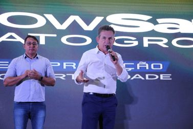 Em abertura autoridades destacaram a relev&acirc;ncia do Show Safra Mato Grosso 2026