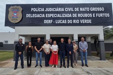 Lucas poder&aacute; ter complexo pioneiro da PJC reunindo delegacias especializadas