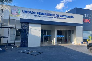 Nova sede da Unidade Permanente de Castra&ccedil;&atilde;o ser&aacute; entregue nesta quarta-feira (27)