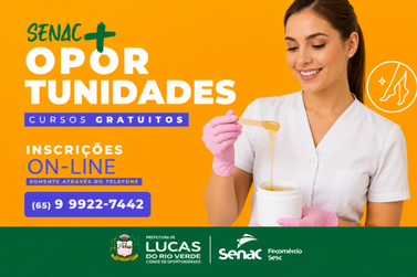 Curso gratuito na &aacute;rea da beleza abre vagas em Lucas do Rio Verde